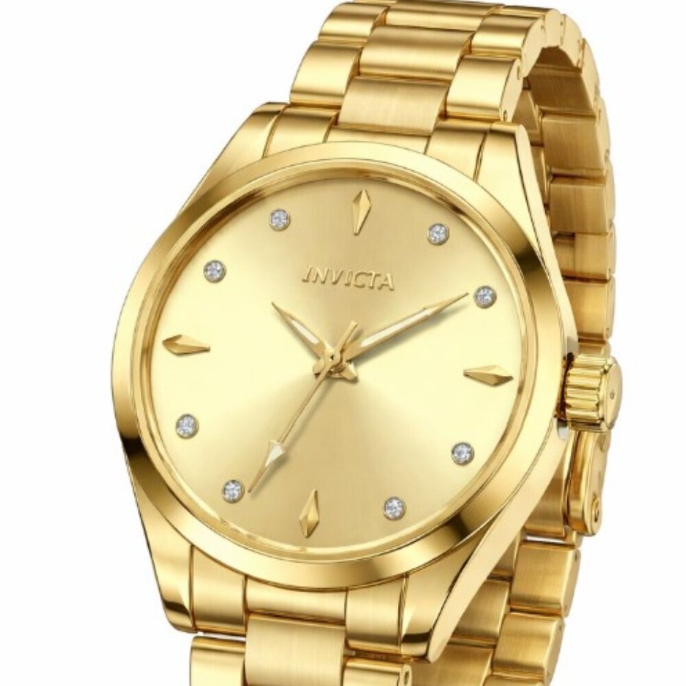 Invicta Celestial Moda Women's Watch - 28mm, Gold (69337) - Picture 6 of 7